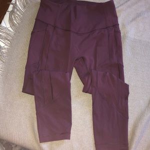 Cropped Lululemon Leggings